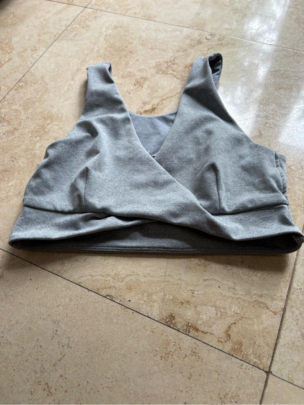 Born Primitive Grey Athletic Tank Top with Logo - Picture 2 of 7
